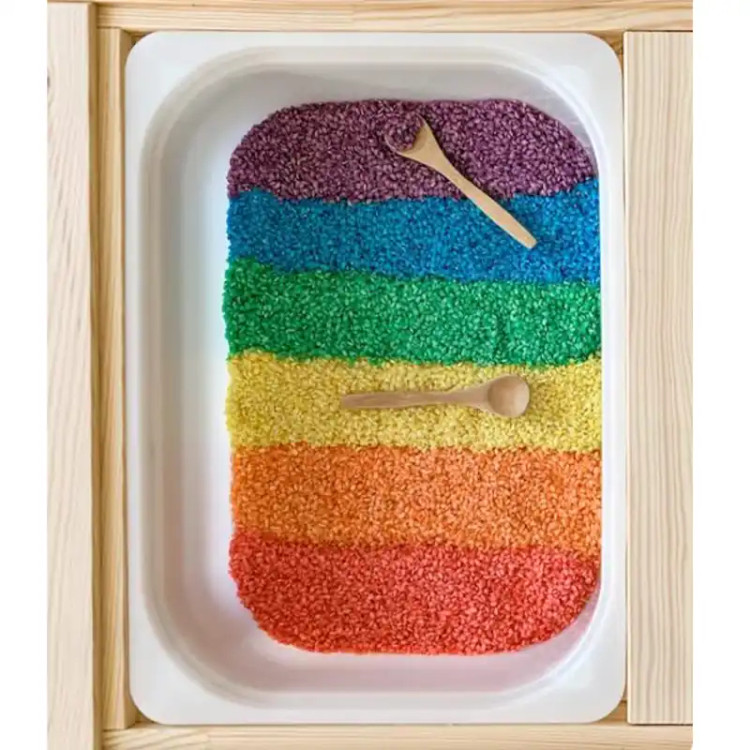 شن بهداشتی رنگی